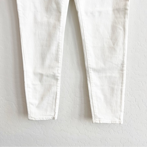 NEW Madewell Women’s High Rise Skinny Jeans Pure White Ankle Plus Size 33 - Picture 4 of 8